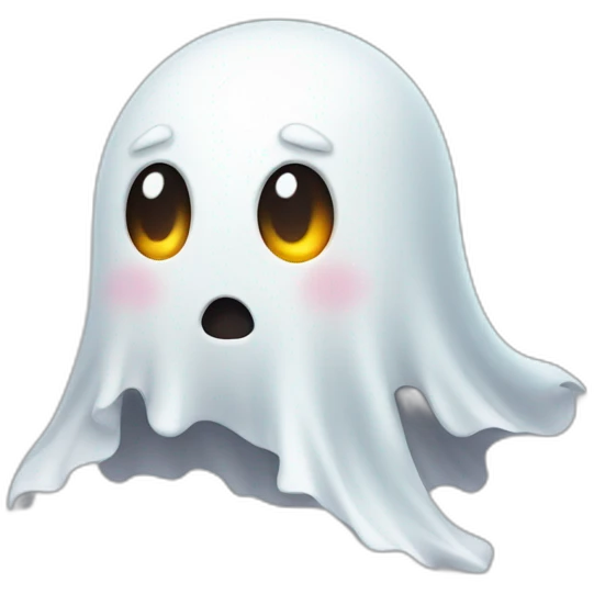 cute ghost emoji