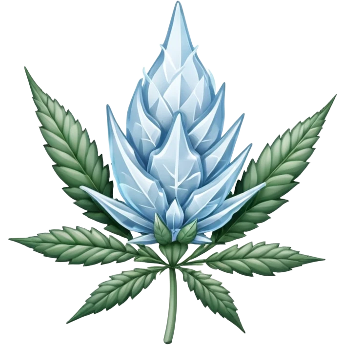 white marijuana emoji