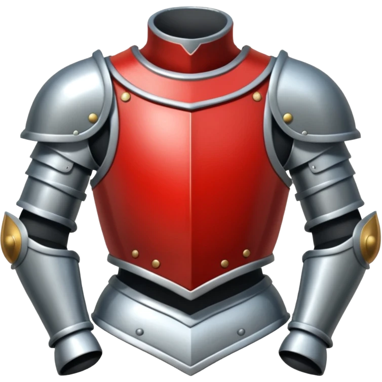 Suit of Armor on display  emoji