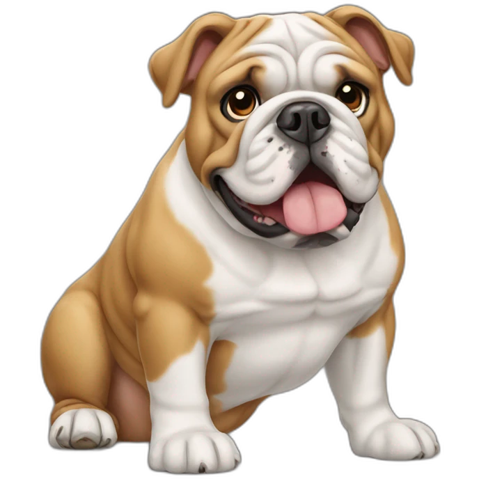 english bulldog emoji