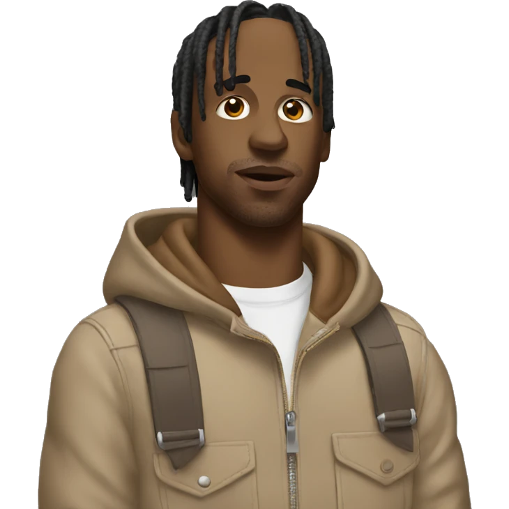 Travis Scott buying a product  emoji