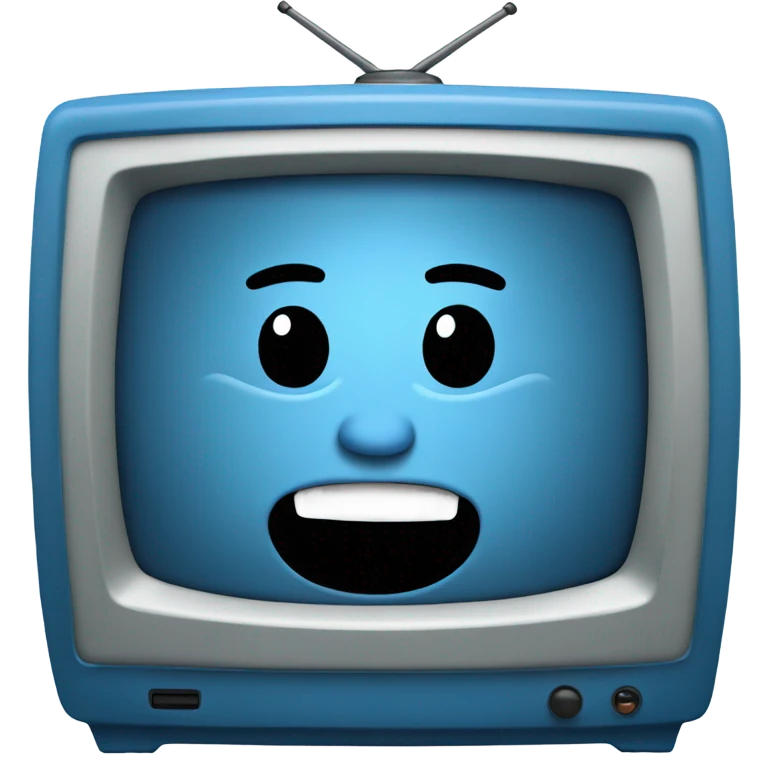 BLUE tv laughing emoji