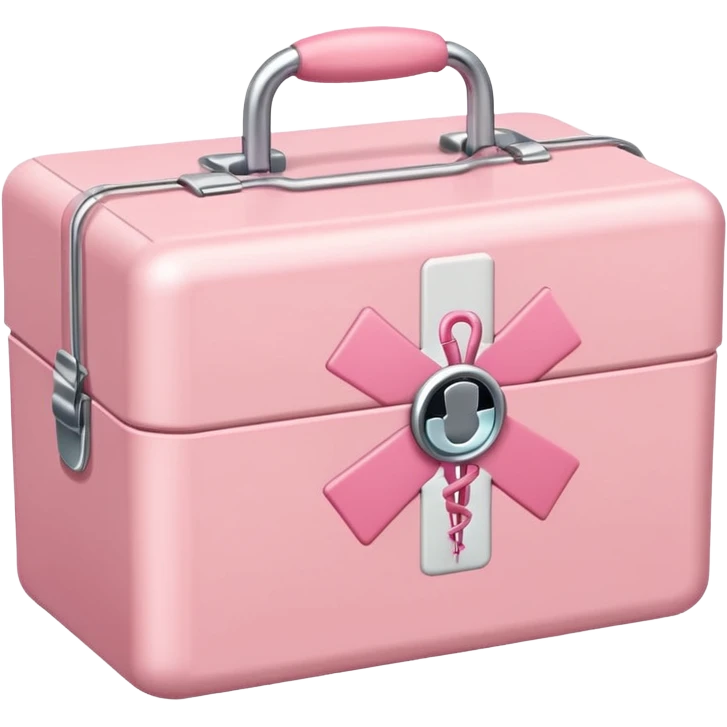 Pastel Pink medical box emoji