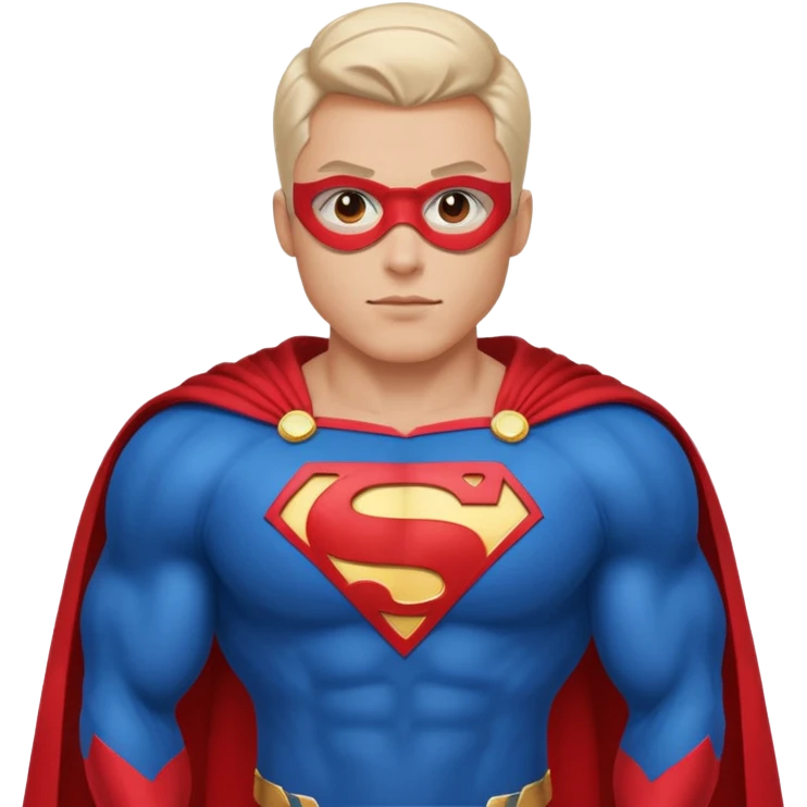 Me as super hero emoji