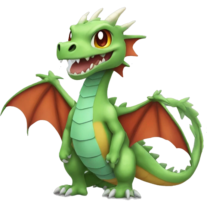 Dragon Pokémon Fakemon creature emoji