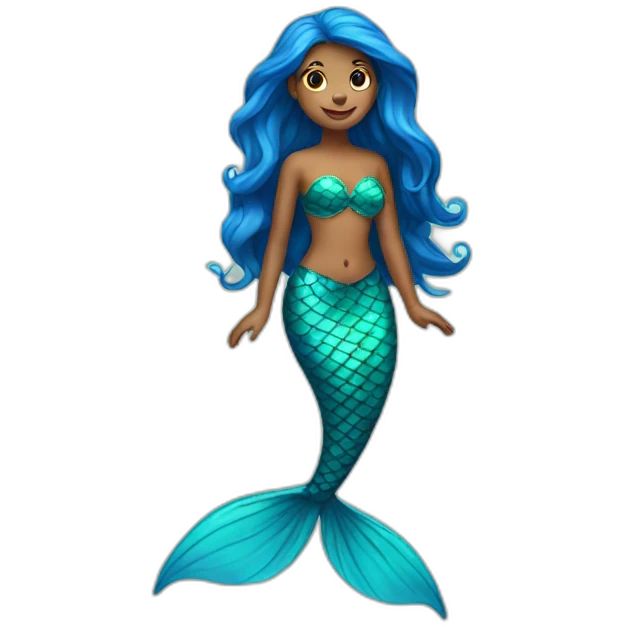 twemoji mermaid emoji