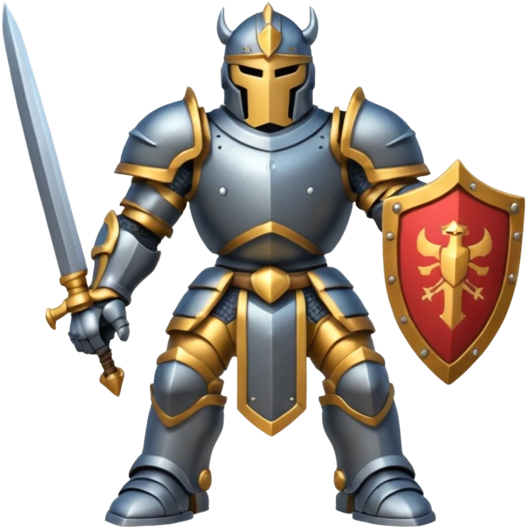 Mega knight from clash Royale emoji