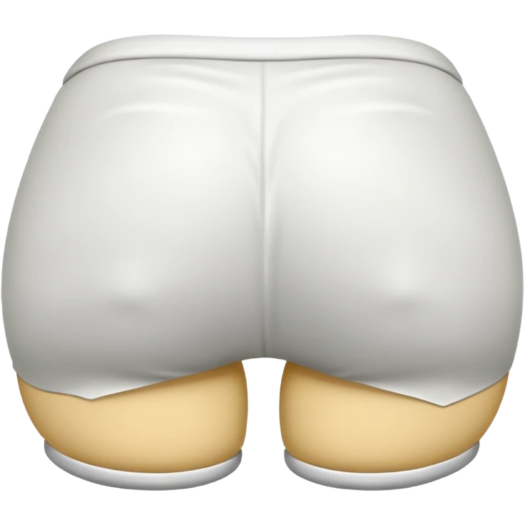 large white butt emoji