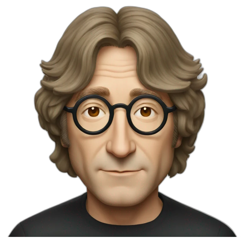 John Lennon emoji