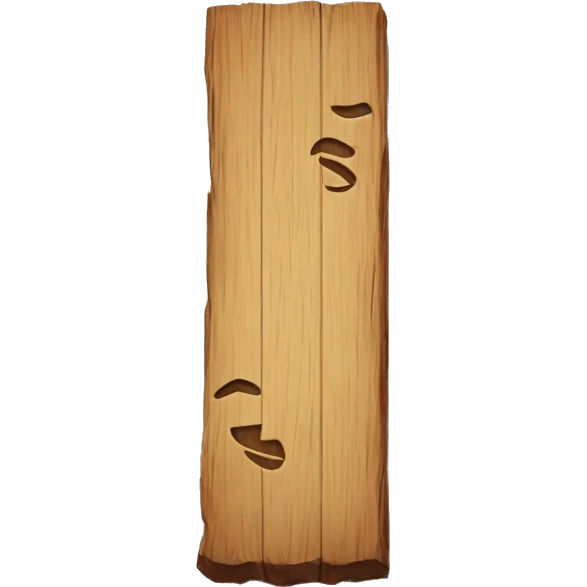 simple wooden plank with words On Deck over it emoji