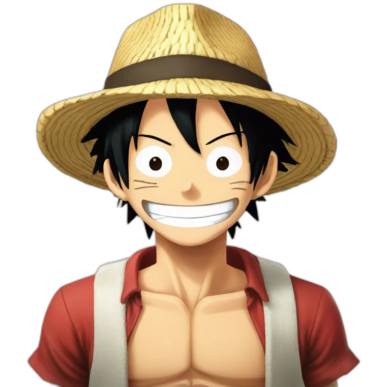 Monkey D Luffy emoji