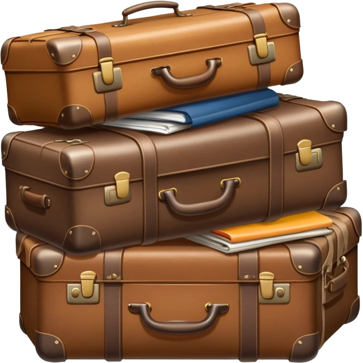 Unpacked baggage emoji