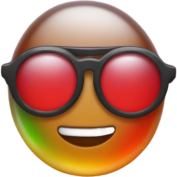Jello with sunglasses emoji