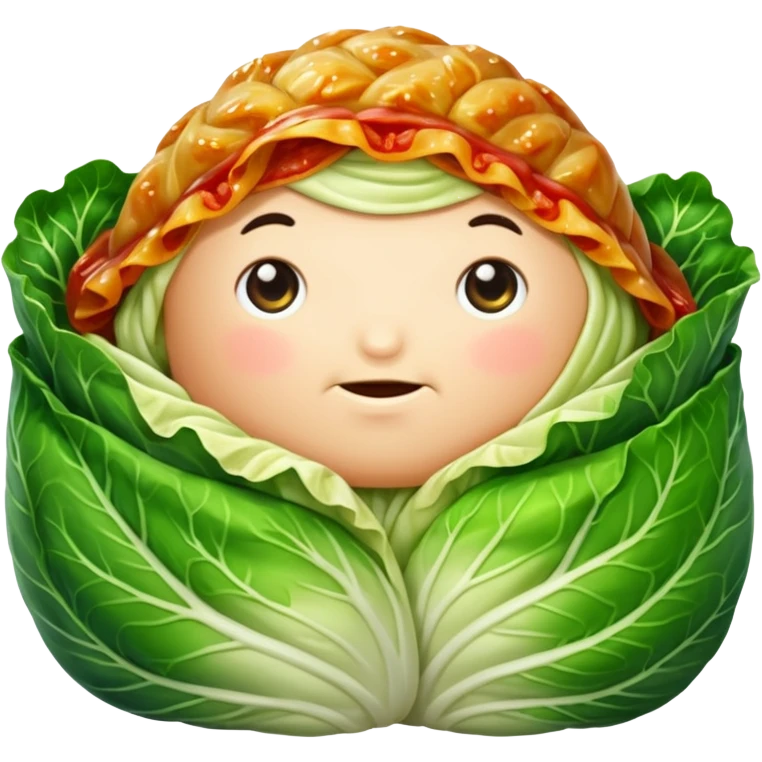 Cabbage roll emoji