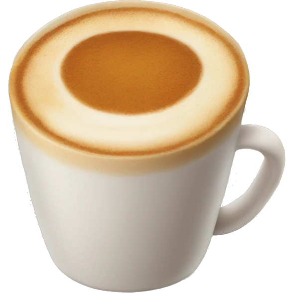 Pumpkin spice latte emoji