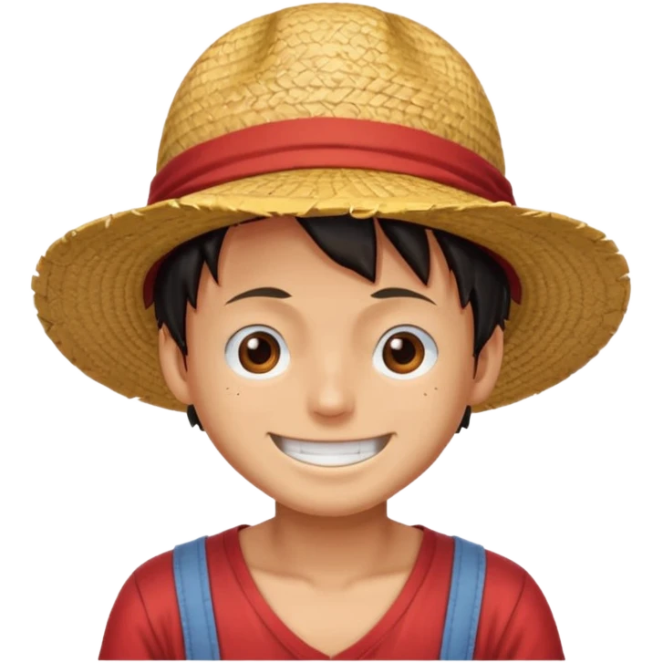 Luffy one piece  emoji