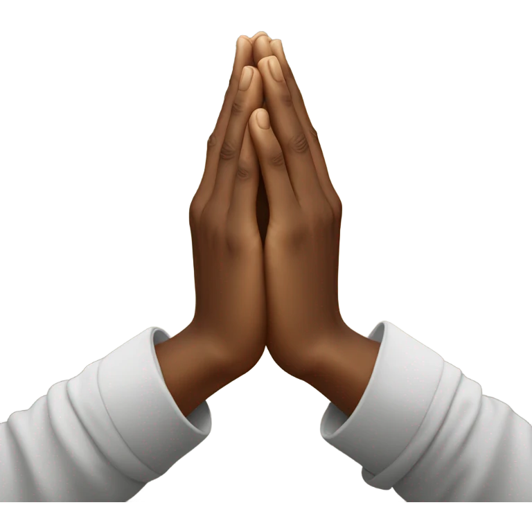 Prayer hands emoji