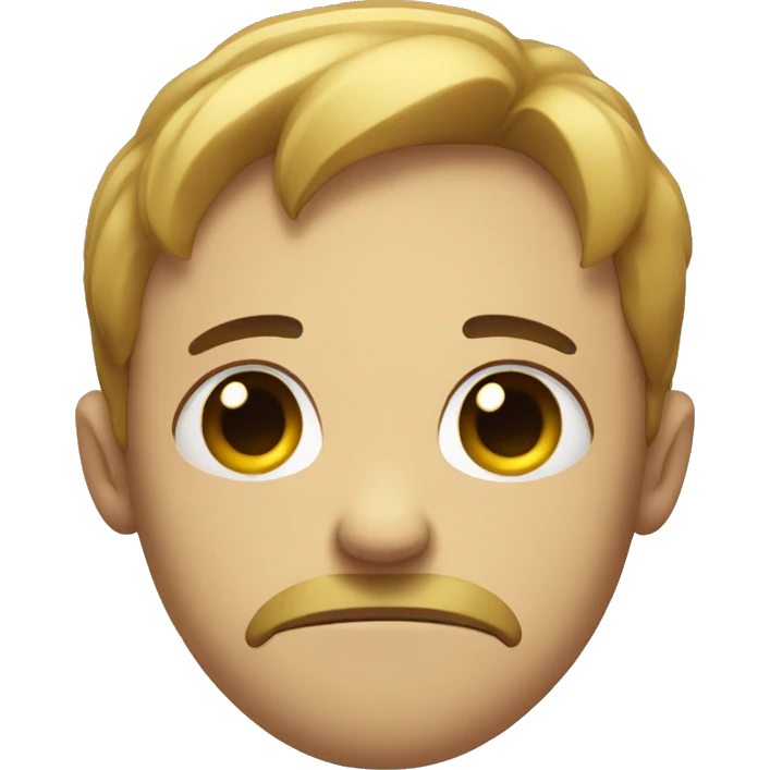 sad smile emoji