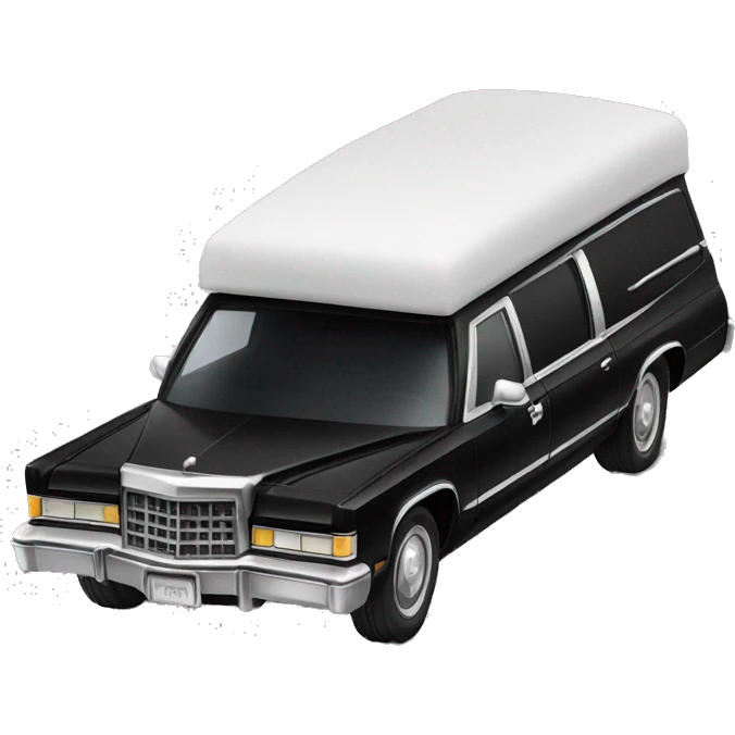 Hearse emoji