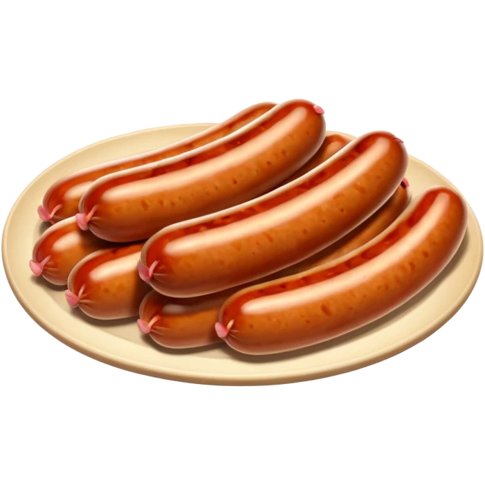 sausages cutted in slices  emoji