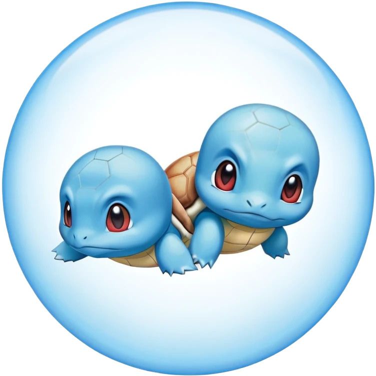 Love eyes Squirtle emoji