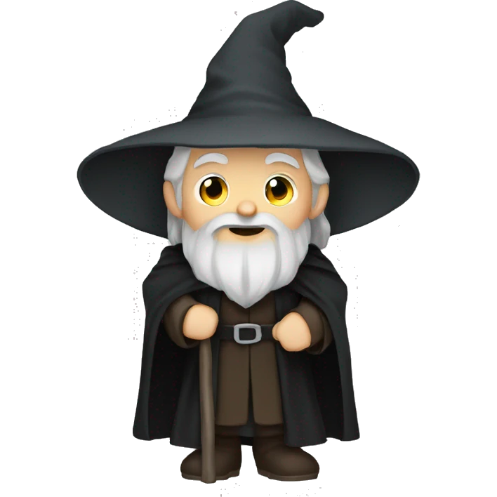 gandalf with black cloak emoji