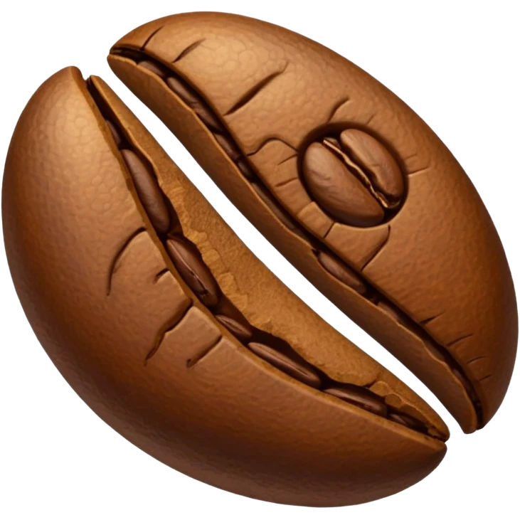 Coffee bean  emoji