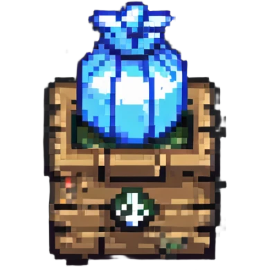 2d power up crate with bomb emoji