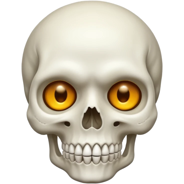 Skull face emoji
