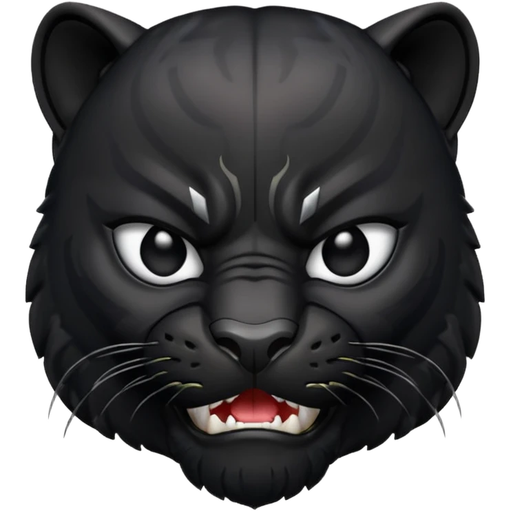 Black panther roar emoji emoji