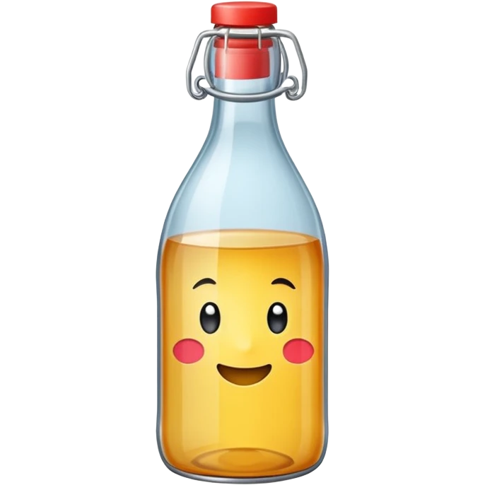 en botella y debe decir syrup simple emoji
