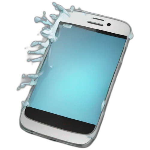 phone broke screen emoji