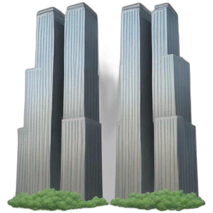 Twin towers emoji