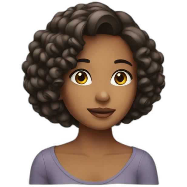Beautiful girl  emoji