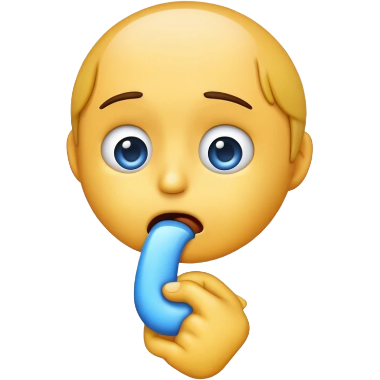 emoji choking itself  emoji