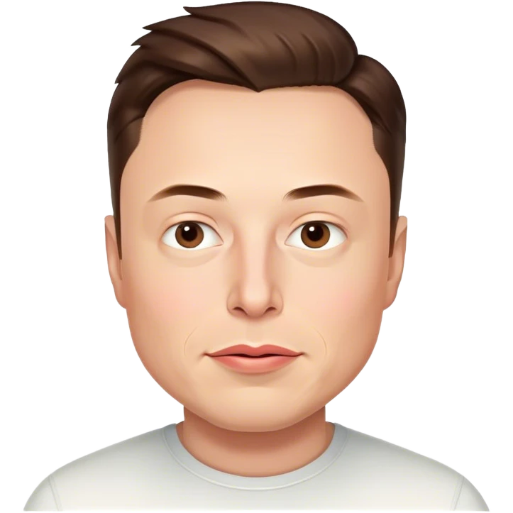 Elon Musk emoji