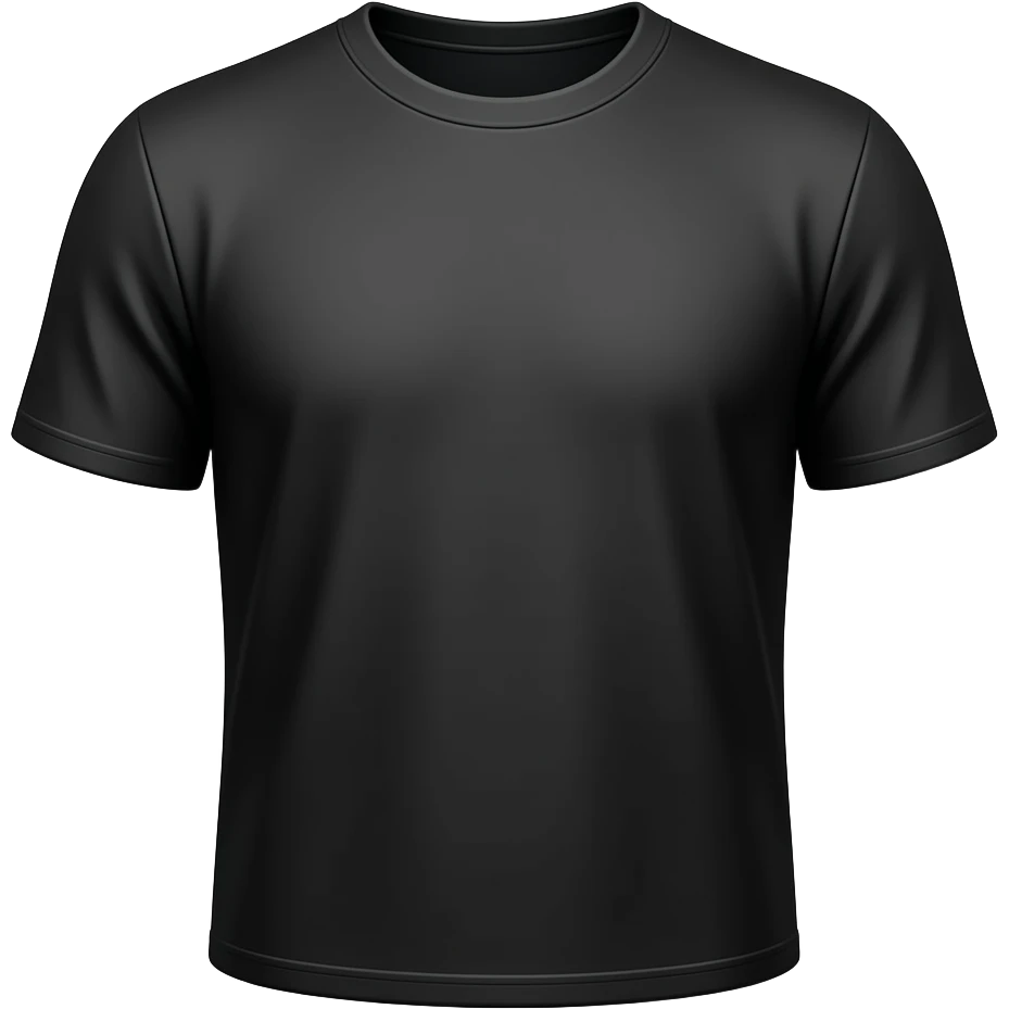 Black clothing emoji