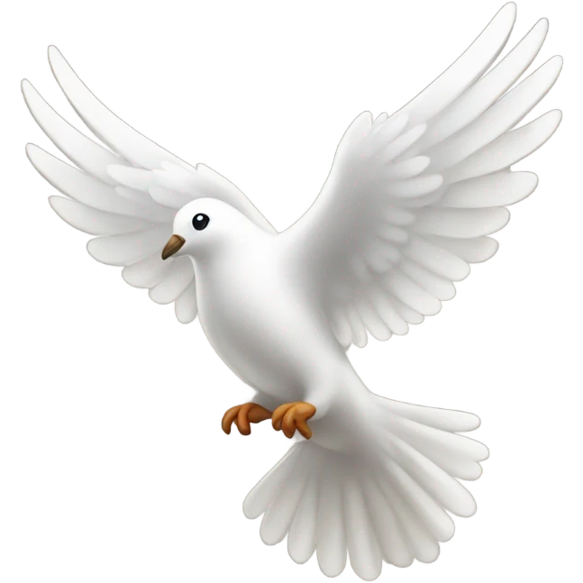 Holy Spirit dove emoji
