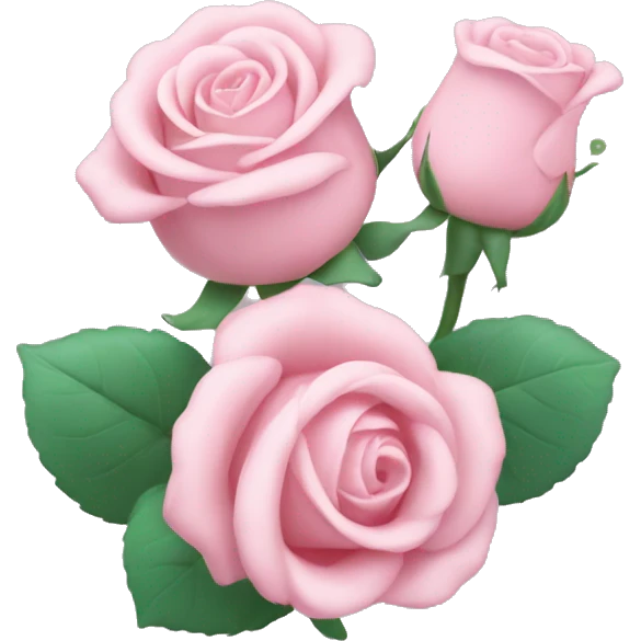 Cœur pastel rose emoji