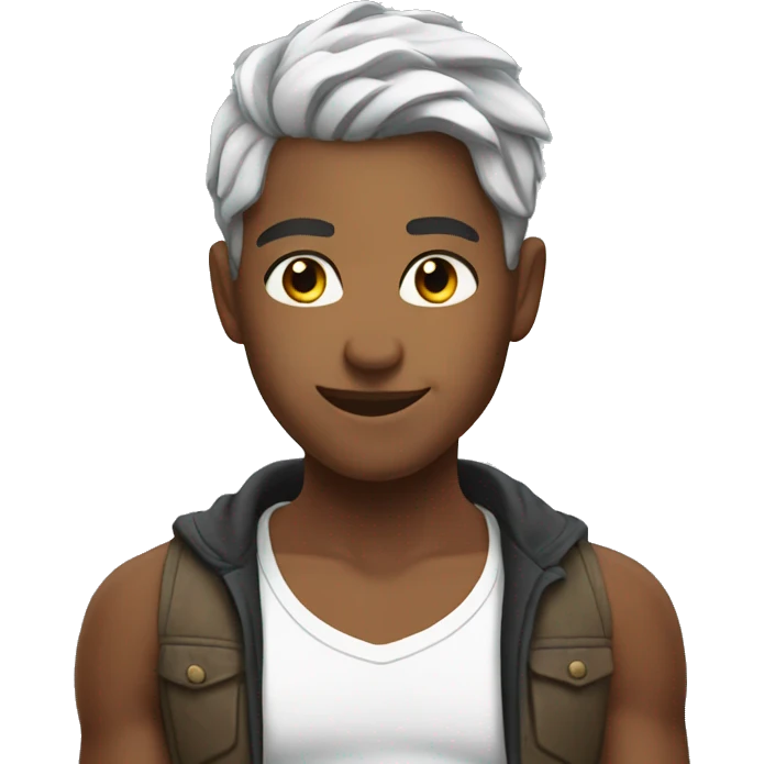 Love with storm emoji