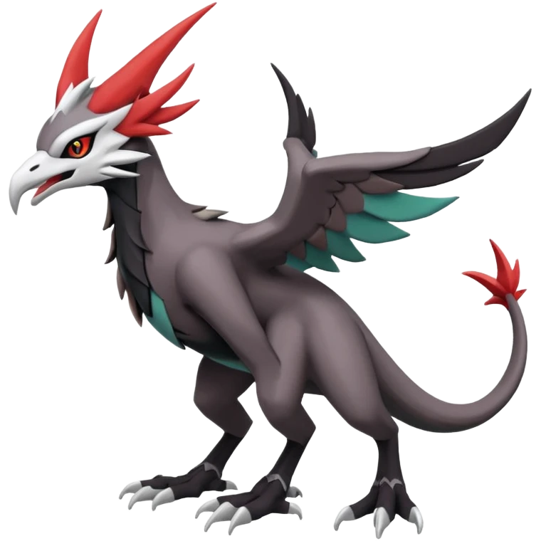 Noivern-Silvally-Fakémon-hybrid-creature (full body)  emoji