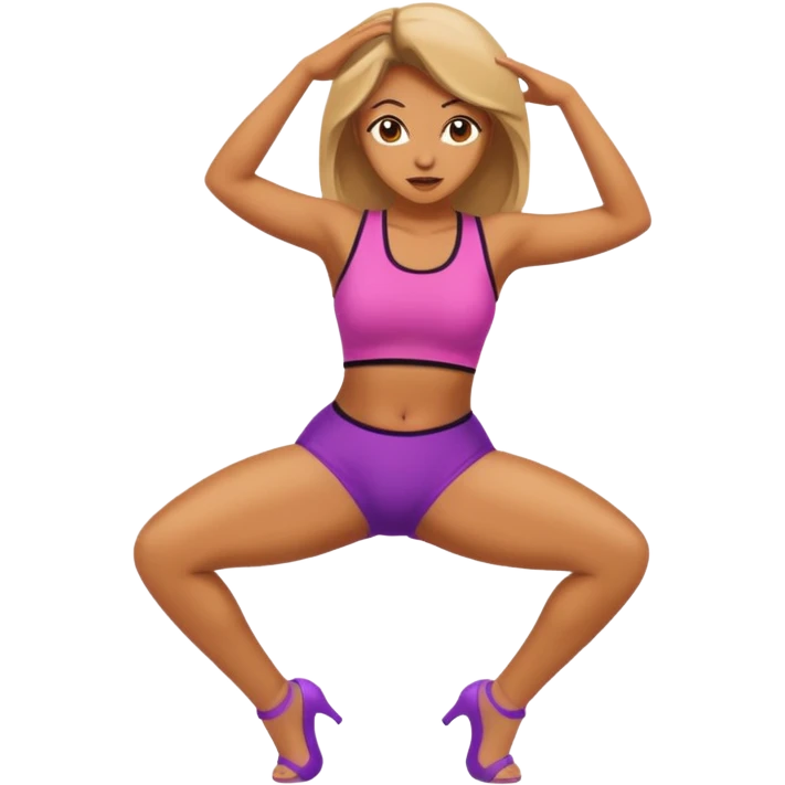 Femme qui twerk emoji