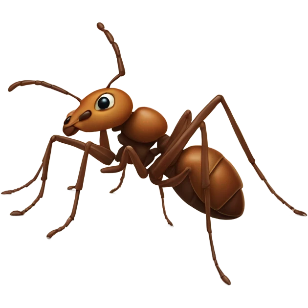 An ant emoji