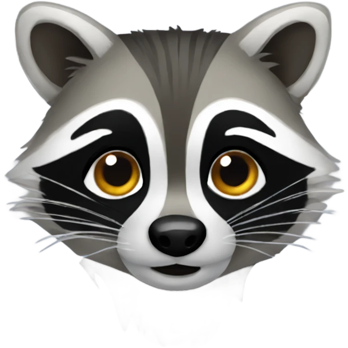 Raccoon emoji
