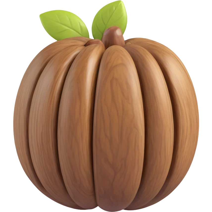 whole walnut emoji