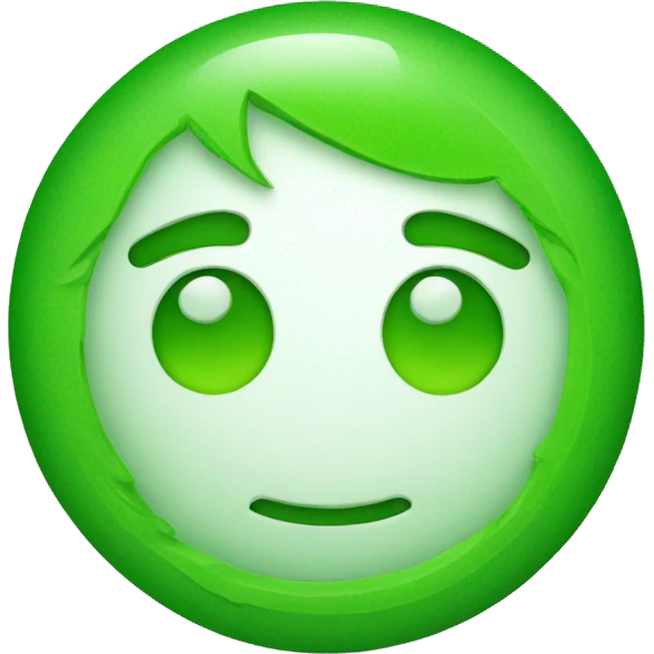 green round emoji