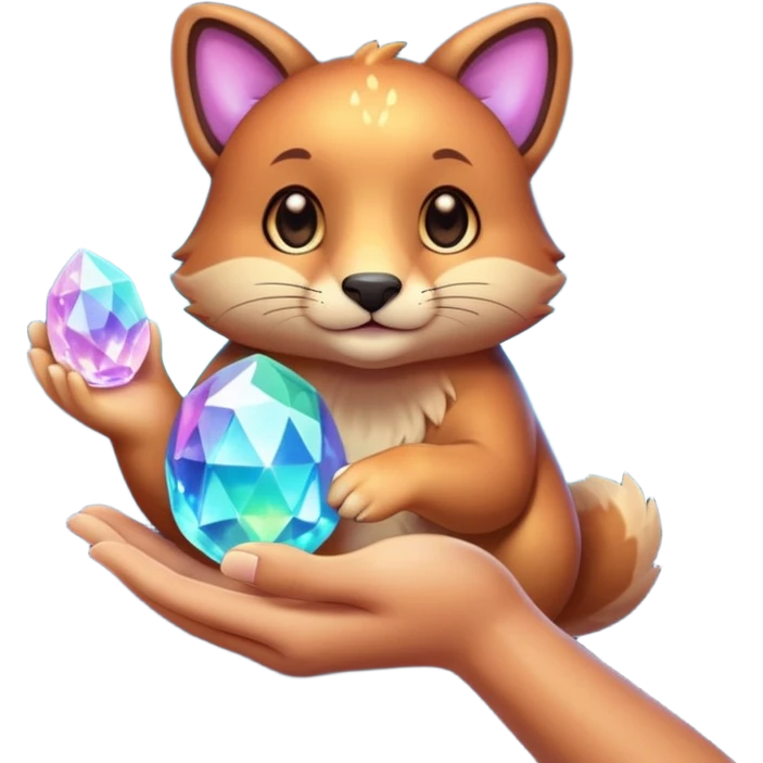 animal with magical stone


 emoji
