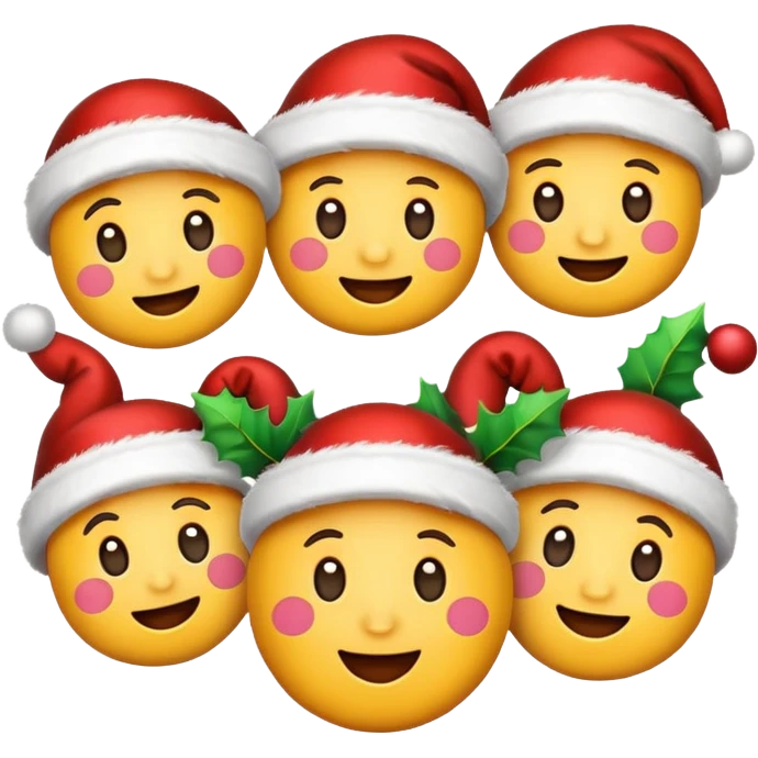 Christmas emojis emoji