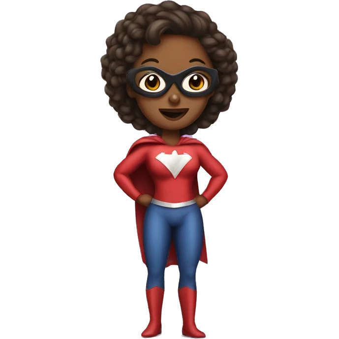 Mommy superhero  emoji