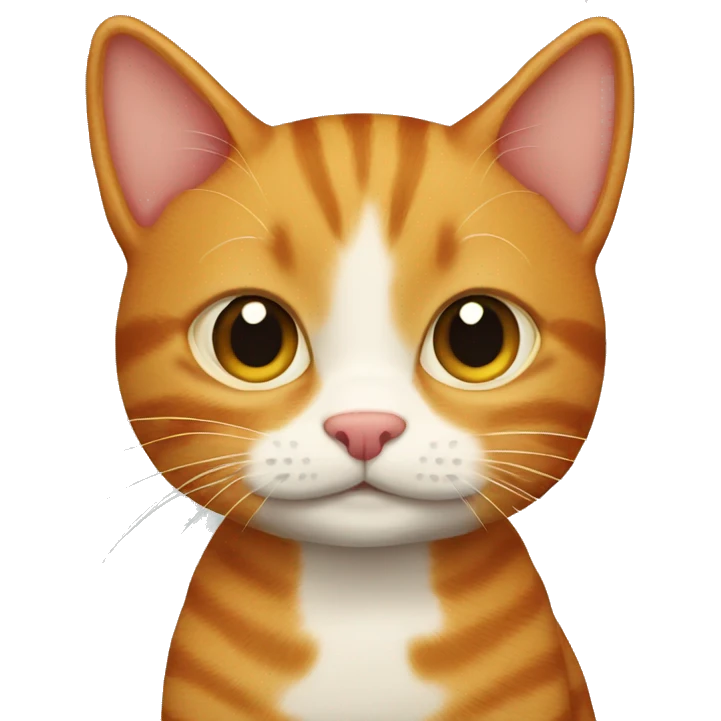 ginger tabby cat emoji